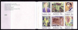 SCHWEDEN MH 132 POSTFRISCH(MINT) SCHWEDISCHE KÜNSTLER IN PARIS 1988 GEMÄLDE - 1981-..