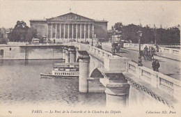 AK 214934 FRANCE - Paris - Le Pont De La Concorde De La Chambre Des Députés - Brücken