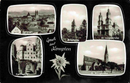73980115 Kempten_Allgaeu Stadtblick Burghalde St Lorenzkirche Freitreppe St Mang - Kempten