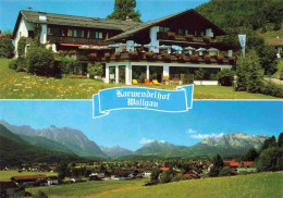 73980106 Wallgau Hotel Gasthof Karwendelhof Panorama - Autres & Non Classés