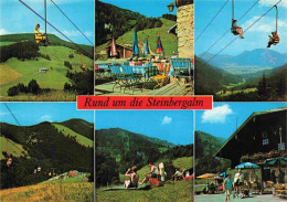 73980038 Ruhpolding Steinbergalm Terrasse Sessellifte - Ruhpolding