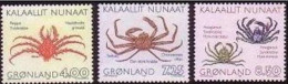 Greenland - 1983 - Crabs - Yv 219/21 - Schaaldieren