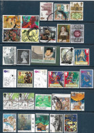Great Britain: Set 31 Stamps, Used, Hinged (#001) - Andere & Zonder Classificatie