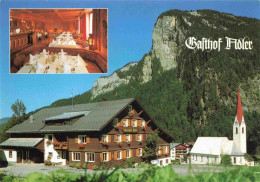 73980002 Au_Bregenzerwald_Schoppernau_Vorarlberg_AT Gasthof Adler Gastraum Kirch - Andere & Zonder Classificatie