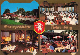 73979980 Bludenz_Vorarlberg_AT Braugaststaette Fohrenburg Gastraeume Terrasse - Autres & Non Classés