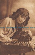 R163189 My Pet. Woman With Dog. Tuck - Monde