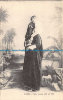 R163193 Cairo. Native Woman With Her Baby. L. C - Welt