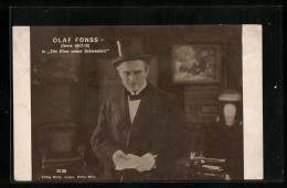 AK Schauspieler Olaf Fönss, In Der Serie Die Ehre Seiner Schwestern, 1917-18  - Acteurs