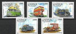 Ghana - 2005 - Cars - Yv 3064/68 - Coches