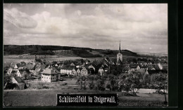 AK Schlüsselfeld / Steigerwald, Panorama Mit Kirche  - Autres & Non Classés