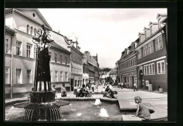 AK Suhl /Thüringen, Brunnen Am Steinweg  - Suhl