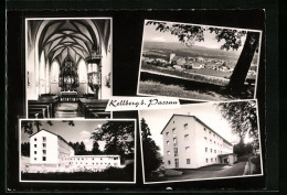 AK Kellberg /Passau, Kirche Von Innen Und Wohnhäuser  - Passau