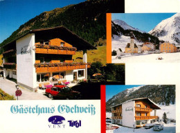 73950051 Vent__oetztal_Tirol_AT Gaestehaus Edelweiss Kirche Alpen - Sonstige & Ohne Zuordnung