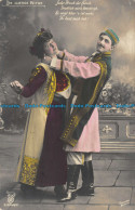 R163610 Die Lustige Witwe. Woman With Man In Costumes. 1908 - Monde