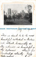 R163615 Ely Cathedral From The Park. 1900 - Monde
