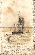 R163616 Old Postcard. Sailing Ship. 1900 - Monde