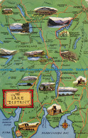 R163619 The Lake District. Map. Salmon. 1965 - Monde