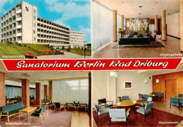 73909376 Bad Driburg Sanatorium Berlin Aussenansicht Eingangshalle Aufenthaltsra - Bad Driburg
