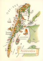 73909349 Insel Hiddensee Panoramakarte - Autres & Non Classés