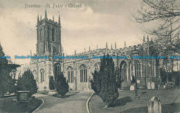 R164376 Tiverton. St. Peters Church. 1909 - Monde