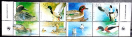 14645   Ducks - Canards - Birds - Israel Yv 2074-77 - No Gum - 1,50 (7) - Eenden