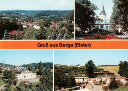 73909282 Berga Elster Panorama Rathaus Klubhaus Der Freundschaft Naherholungszen - Sonstige & Ohne Zuordnung