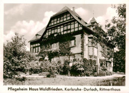 73909174 Durlach Karlsruhe Baden Pflegeheim Haus Waldfrieden Rittnerthaus - Karlsruhe