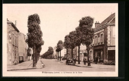 CPA Pithiviers, L`Avenue De La Gare  - Pithiviers