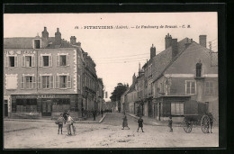 CPA Pithiviers, Le Faubourg De Beauce  - Pithiviers