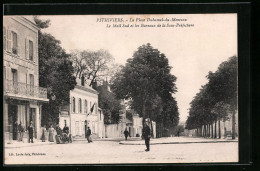 CPA Pithiviers, La Place Duhamel-du-Monceau  - Pithiviers