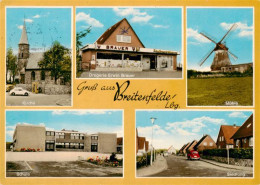73909122 Breitenfelde Kirche Drogerie Brauer Muehle Schule Siedlung - Autres & Non Classés