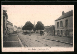 CPA Patay, Place Jeanne D`Arc  - Autres & Non Classés