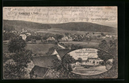 AK Catterfeld /Thüringen, Blick Nach Dem Inselberg Und Gasthof Schillershöhe  - Autres & Non Classés