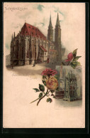 Lithographie Nürnberg, Sebaldus Kirche Und Grab  - Nuernberg