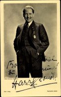 CPA Schauspieler Harry Gondi, Portrait, Autogramm - Actors