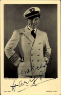 CPA Schauspieler Harry Gondi, Portrait In Uniform, Autogramm - Actors