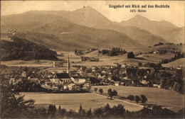 CPA Siegsdorf In Oberbayern, Gesamtansicht, Kirche, Hochfelln - Autres & Non Classés