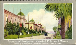 CPA Kalifornien USA, Avenue Of Progress, Palace Of Mines, Panama-Pacific International Exposition - Other & Unclassified
