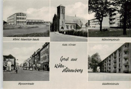 73869344 Hoehenberg Koeln Albert-Schweitzer-Schule Kirche Strassenpartien Wohnsi - Köln