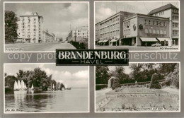 73834858 Brandenburg  Havel Friedenstrasse HO Warenhaus An Der Malge Rosengarten - Brandenburg