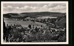 AK Altenfeld /Thür. Wald, Blick Vom Königswald Ins Dorf  - Autres & Non Classés
