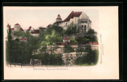 AK Nürnberg, Burg Von Nordwesten  - Nuernberg