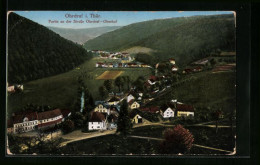 AK Ohrdruf /Thür., Partie An Der Strasse Nach Oberhof  - Oberhof