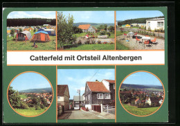 AK Catterfeld /Gotha, Blick Auf Ferienort Und Den Ortsteil Altenebergen  - Gotha