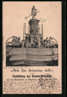 AK Ganzsache Bayern PP7C50 /01: Nürnberg, Enthüllung Des Neptunbrunnens Am 22.10.1902  - Briefkaarten