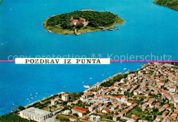 73834632 Punat Otok Krk Croatia Fliegeraufnahme  - Croatia