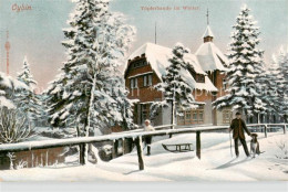 73801956 Oybin Toepferbaude Im Winter Zittauer Gebirge Oybin - Oybin