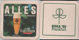 5005525 Bierdeckel Quadratisch - Clausthaler - Sous-bocks