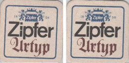 5001369 Bierdeckel Quadratisch - Zipfer - Urtyp - Sous-bocks