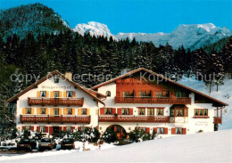 73762984 Eschenlohe Alpenhotel Wengerer Hof Im Winter Eschenlohe - Autres & Non Classés